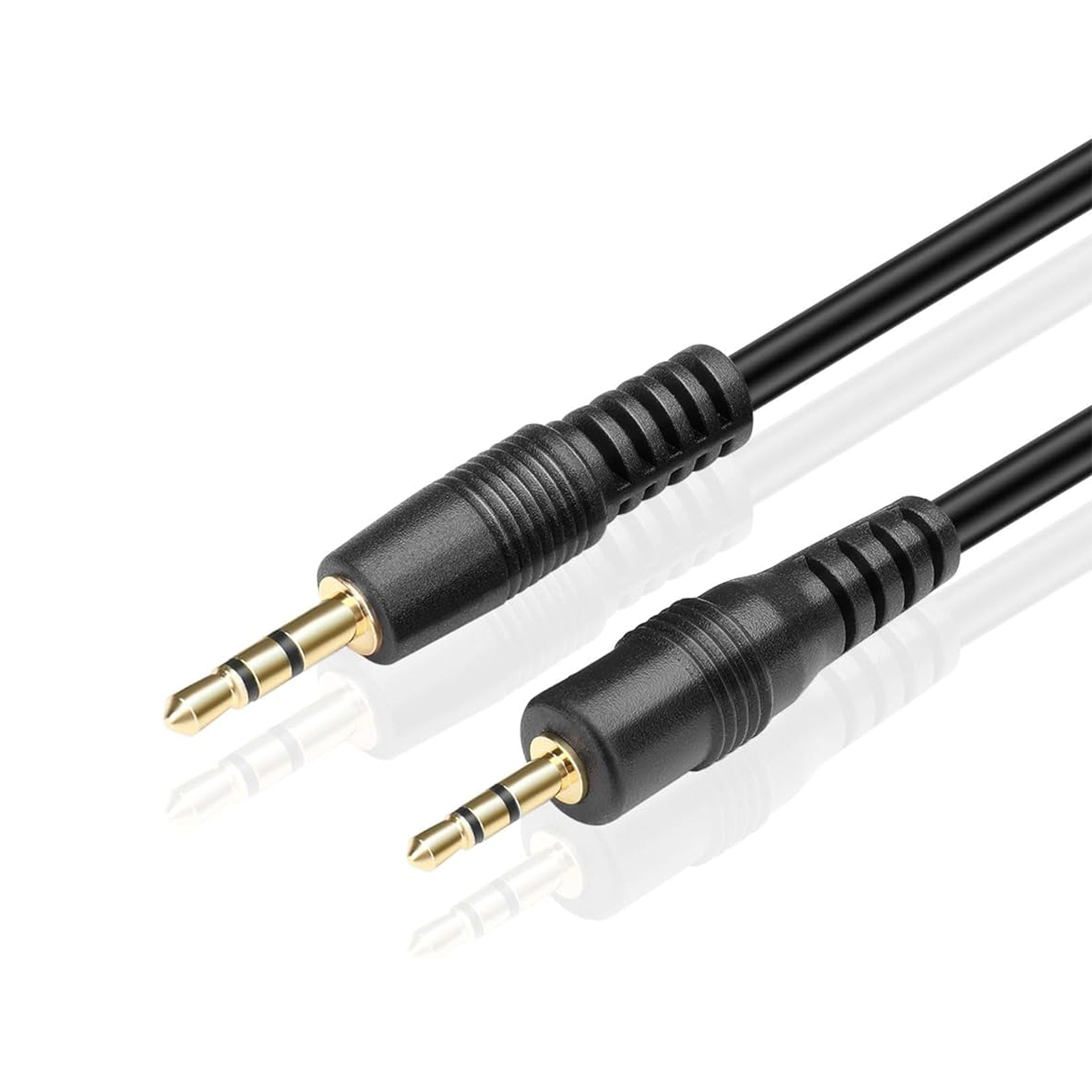 AUX 3.5mm Jack to Jack Audio Cable – Full Copper, Ultra High Transfer Speed (Multiple Lengths)