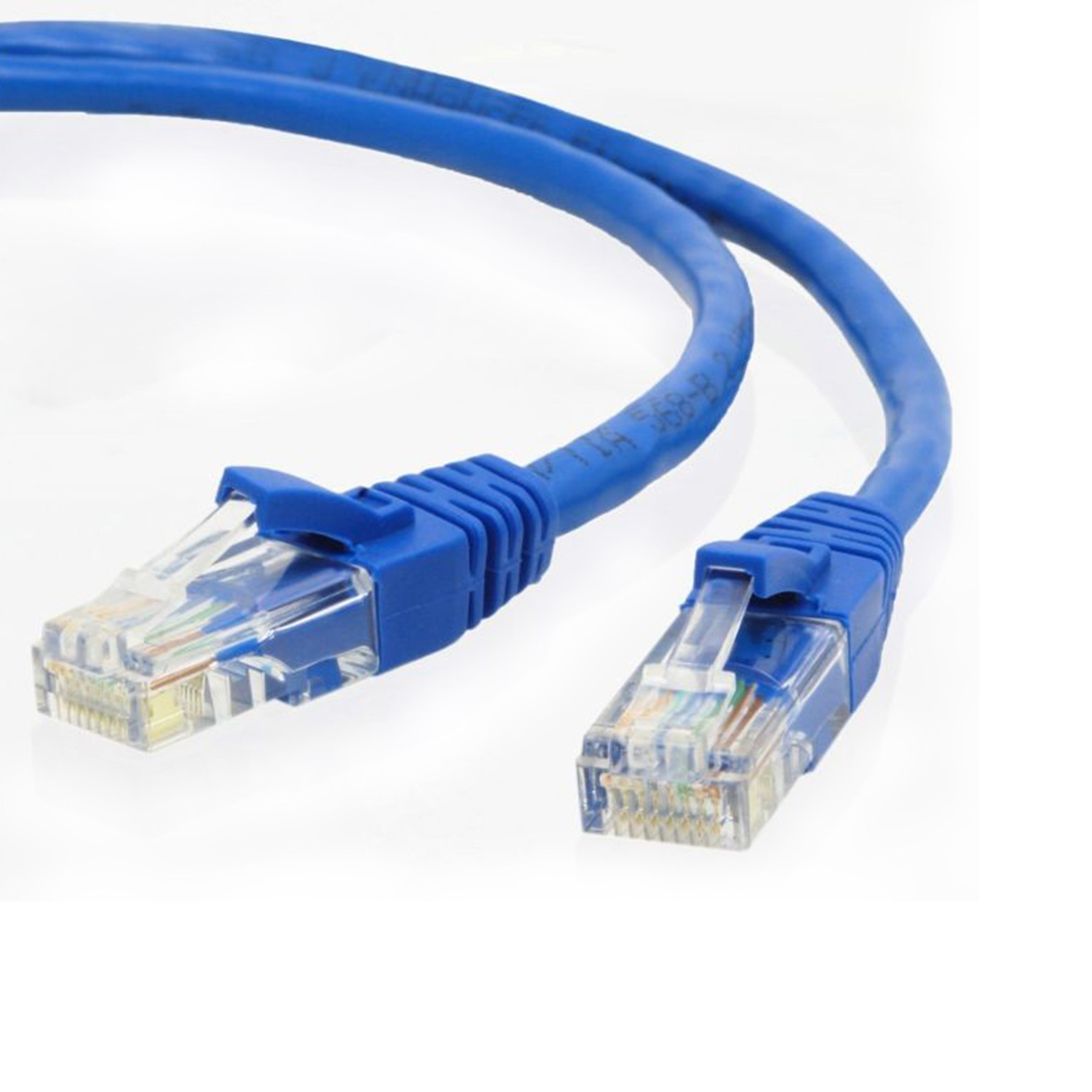CAT6 Ethernet Patch Cord Cable – Full Copper Ultra High-Speed LAN Cable (1.5M / 3M / 5M)
