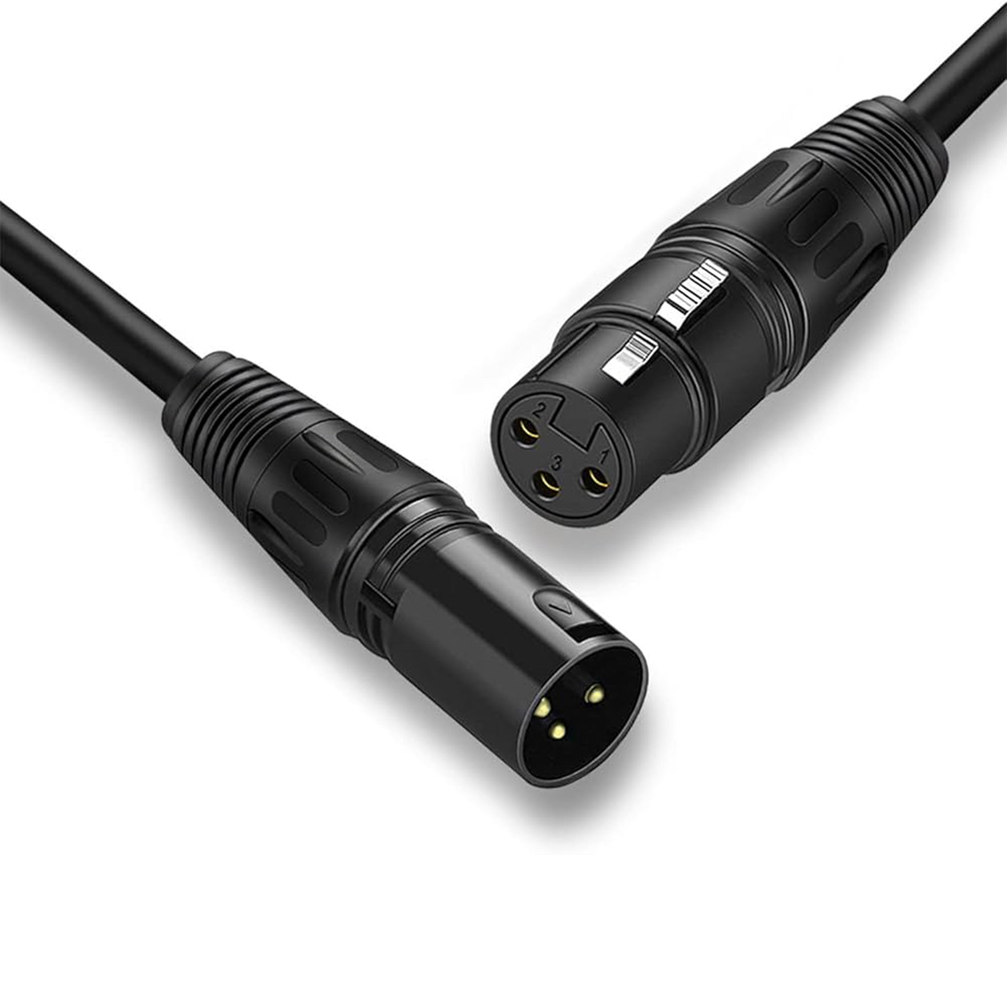 Professional XLR Cannon Microphone Cable Male/Female 3-Pin – Pure Sound & High Transfer Speed (Multiple Lengths)