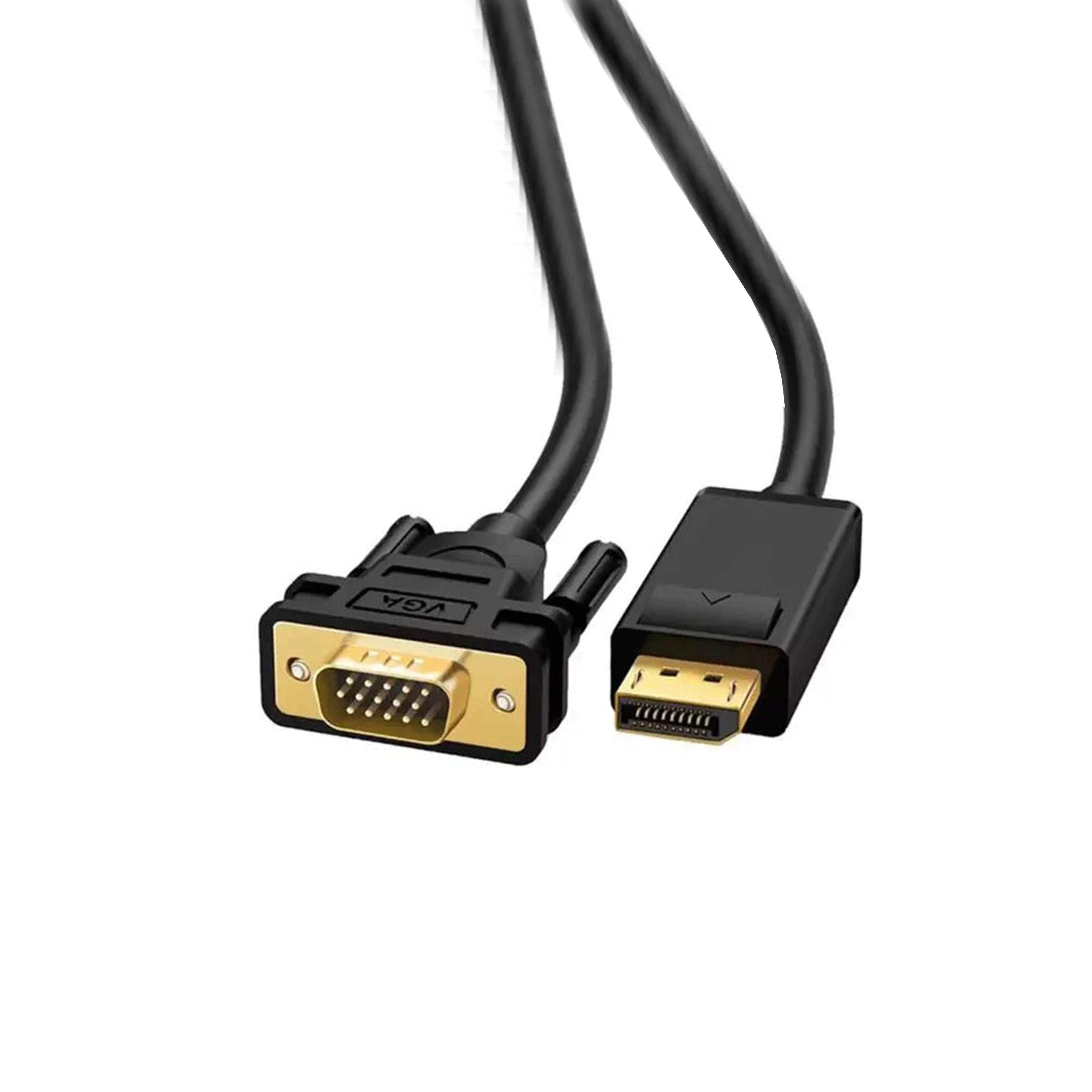 DisplayPort to VGA Cable – High Transfer Speed (1.5m)