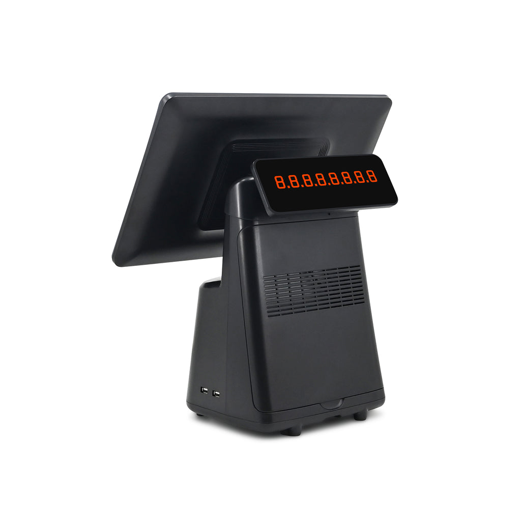 BP114POS - 15.6" Touch Screen POS System with Customer Display