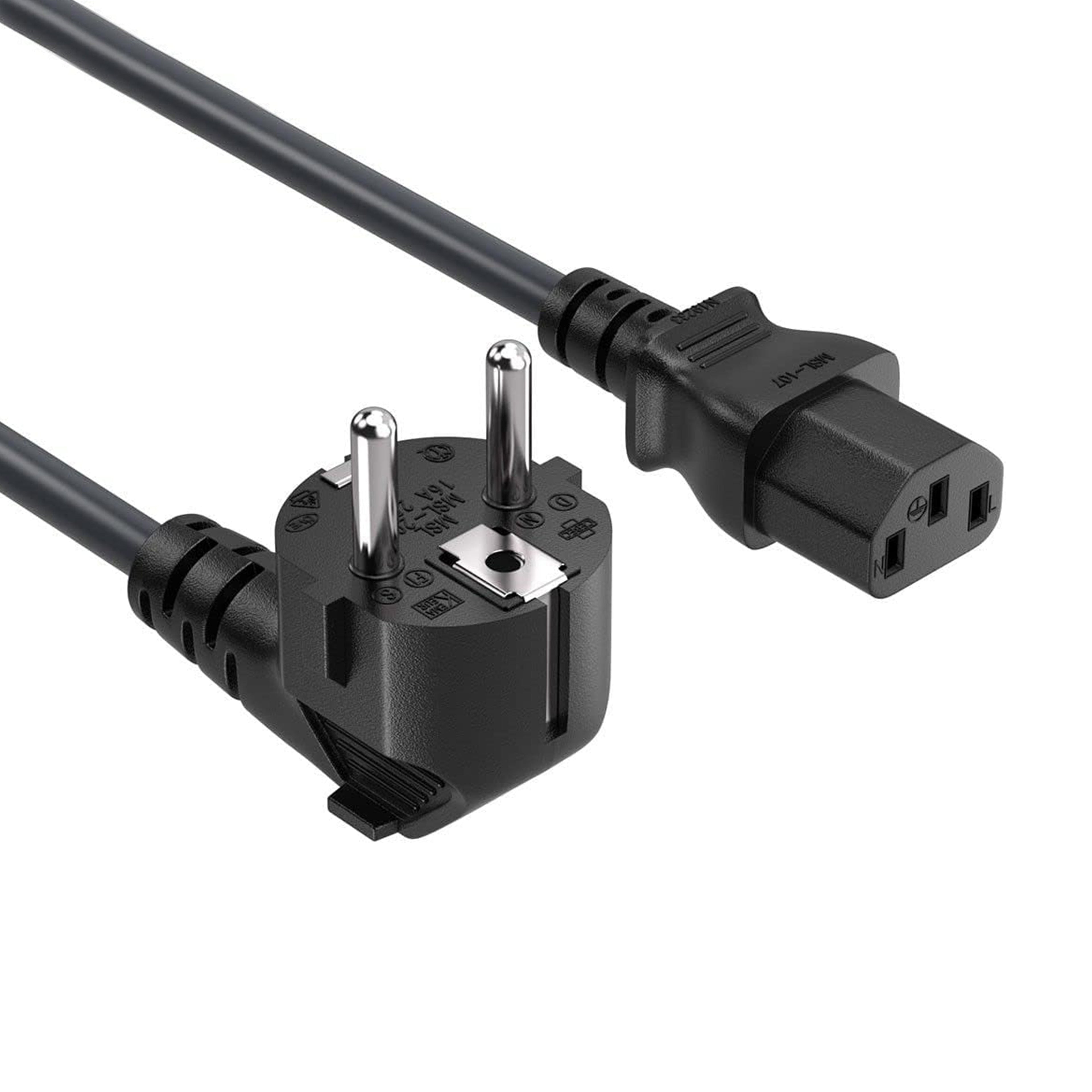 Computer Power Cable – High Quality Power Cord (1.5m)